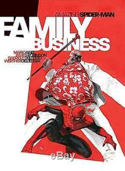 GABRIELE DELL'OTTO SPIDER-MAN SPLASH HAND-PAINTED FAMILY BUSINESS OGN p26 SIGNED