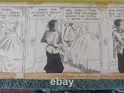 GASOLINE ALLEY FRANK KING Original Comic Strip Art from 2-9-38