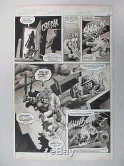 GENE COLAN Howard The Duck Magazine Original Art Issue #1 Page 55 Marvel
