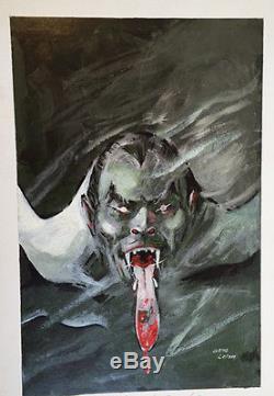 GENE COLAN Original Painting Cover Art Tomb of Dracula, kirby, wrightson