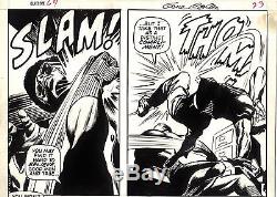 GENE COLAN/SYD SHORES Daredevil #69 SIGNED 1970 Marvel Comics with BLACK PANTHER