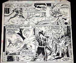GHOST RIDER #29 Don Perlin Original Marvel Bronze Age Comic Art DOCTOR STRANGE