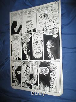 GREEN ARROW #1 Original 1983 Art Page #19 Trevor von Eeden (Oliver Queen)