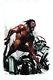 Gabriele Dell'otto Wolverine Painting Pin Up Published As Litho Signed