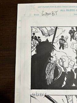 Gambit 11 Page 22 By Steve Skroce + Rod Ramos ORIGINAL COMIC ART X-Men Daredevil