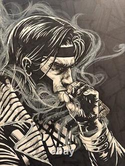 Gambit by Jimbo Salgado, 11x17 Original