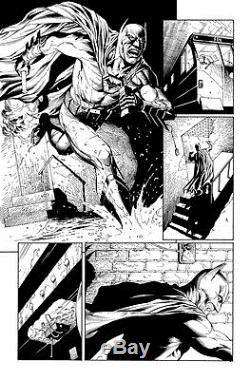 Gary Frank & Jonathan Sibal Batman Earth One Original Comic Art p88