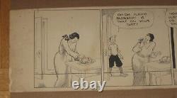 Gasoline Alley By Frank King Original Comic Strip Art Daily 9/18/34 Signed