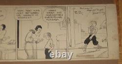 Gasoline Alley By Frank King Original Comic Strip Art Daily 9/18/34 Signed