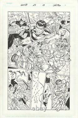 Gen 13 #23 page #15, Original Comic Art by Al Rio, Image Comics, 1997