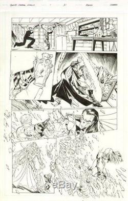 Gen 13 The Unreal World #1 p. 31 All Action original art by Humberto Ramos