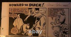 Gene Colan Howard The Duck Original Daily Strip 8/12/1977 Bronze Age