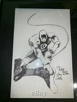 Gene Colan Original Art Dardevil Signed