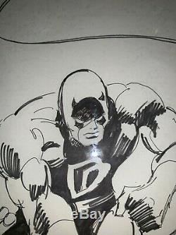 Gene Colan Original Art Dardevil Signed