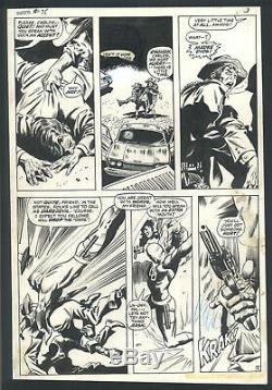 ++ Gene Colan + Syd Shores Daredevil Leaps Into Action 1970 Art