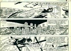 George Perez Original Art Avengers 202 Page 3 Pencil And India Ink