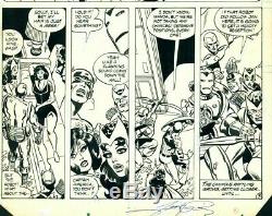 George Perez Original Art Avengers 202 Page 3 Pencil And India Ink