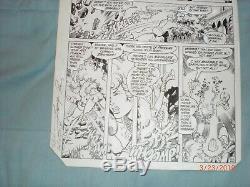 George Perez Original Art The New Teen Titans Issue #18 (year 1982) Page #22