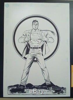 George Perez Original Superman Art