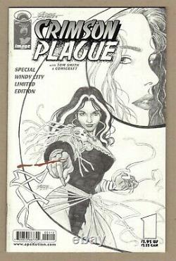 George Perez Signed 2000 Crimson Plague 1 Cover Original Art + Comic! Free Ship