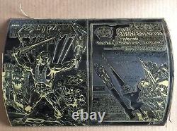 George Tuska He-Man DC Comic Book Art Printing Plate Masters Of The Universe # 1