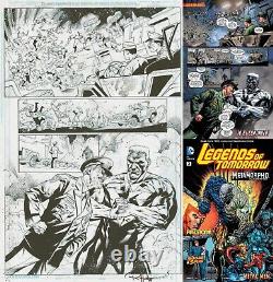 Gerry Conway Firestorm Legends of Tomorrow #2 Pg 20 Original Art Eduardo Pansica