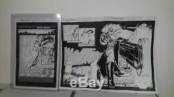 Ghost Rider #13 Original Art 3 Page Splash Mark Texeira