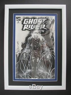 Ghost Rider 2099 #8 MARVEL 1994 (Original Art) Cover by Chris Bachalo
