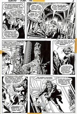 Ghosts 12 FULL STORY Original Art MUMMY 8 PAGE LOT 1972 Pencil & Ink Cover Story