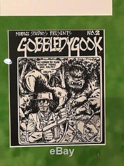 Gobbledygook #1 and #2! From Kevin Eastmans personal collection! RARE! TMNT