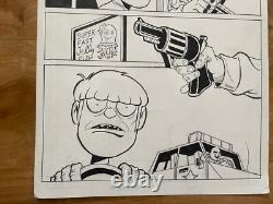 Gorillaz Original Comic Art Page