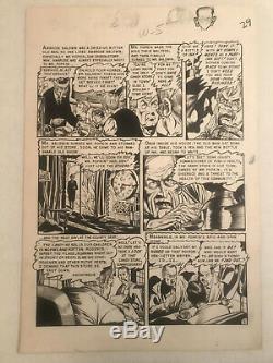 Graham Ingles Ghastly EC Comic Original Art Golden Age Vault of Horror