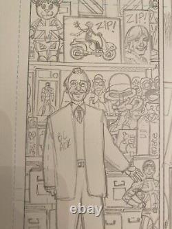 Greatest Hits 3 Pg 8 Original Art By Preacher / Hellblazer Artist Glenn Fabry