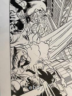 Green Arrow Annual 5 pg 41 Original art by Trevor Von Eden and Frank Springer