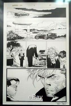 Grifter Shi #1 Page 15 Original Comicbook Art Travist Charest Interior Page