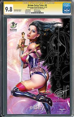 Grimm Fairy Tales #3 CGC 9.8 ss REMARKED ECCC exclusive NICE variant. GREG HORN