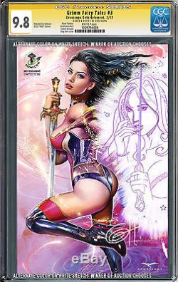 Grimm Fairy Tales #3 CGC 9.8 ss REMARKED ECCC exclusive NICE variant. GREG HORN