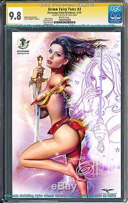 Grimm Fairy Tales 3 CGC 9.8 ss REMARKED ECCC exclusive Naughty variant GREG HORN