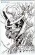Gunslinger Spawn #18. Original, Drawing, B/w, Sketch Cover Art By Calvin Henio