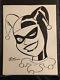 Harley Quinn Sketch By Bruce Timm Original Art On 8.5x11 Sdcc