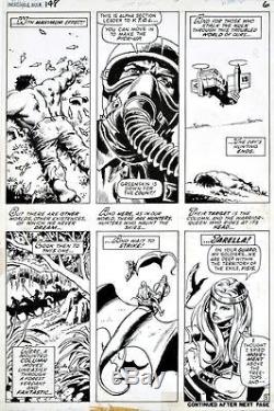 HERB TRIMPE INCREDIBLE HULK #148 MARVEL Original Comic Book Bronze Art 1972