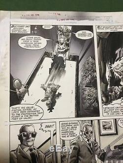 HOWARD the DUCK Magazine #5 original comic art page #53, Bob McLeod /Gene Colan