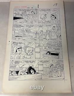 HUGGA BUNCH #1 original comic art 1986 HOMER PRINCESS PIRATES KREMER MARVEL