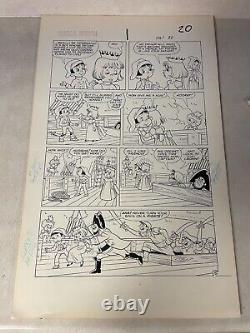 HUGGA BUNCH #1 original comic art 1986 STAR HOMER HUGGINS PIRATE MARRY PRINCE