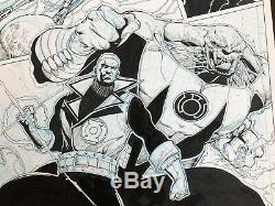 Hal Jordan Green Lantern Corps #45 Pg 13 Original Art Splash Ethan Van Sciver