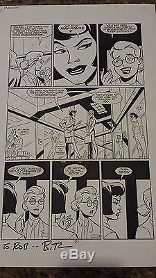 Harley Quinn (Dr. Harleen Quinzel) Mad Love Original Art by Bruce Timm