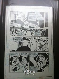 Harley Quinn ORIGINAL ART by Terry Dodson Oracle Riddler