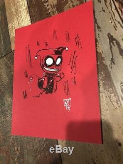 Harley Quinn Original Artwork Art Sketch Skottie Young Dc Batman