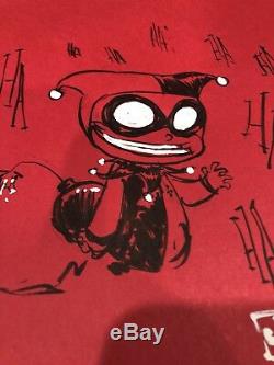 Harley Quinn Original Artwork Art Sketch Skottie Young Dc Batman