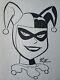 Harley Quinn Original Sketch Art By Bruce Timm 8.5x11